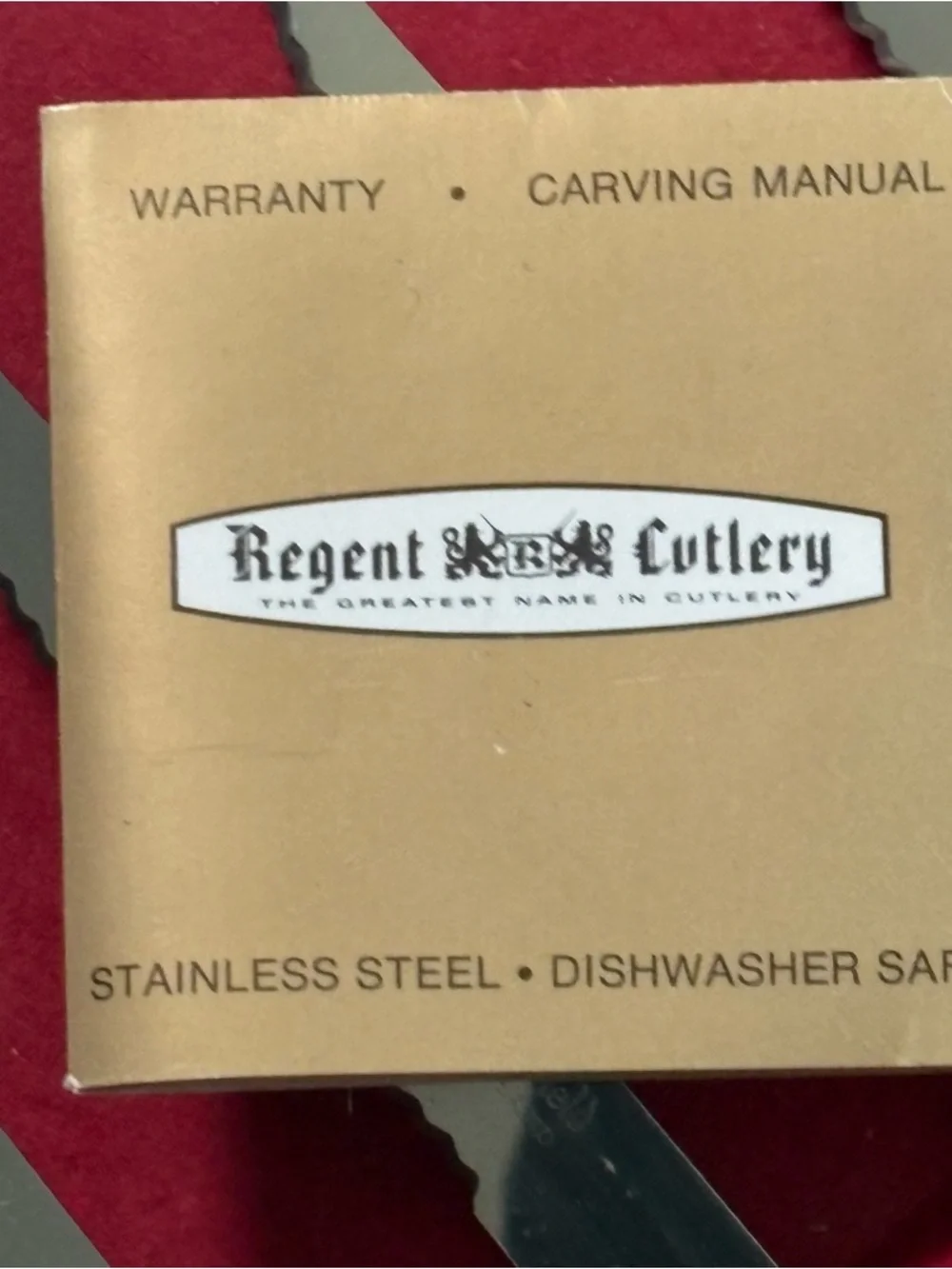 Regent Sheffield Stainless Steel 19 Pc Treasure Chest Knife Set Never Used Vntg